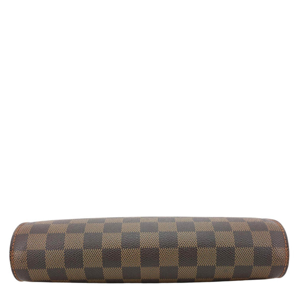 LOUIS VUITTON Saint Louis Damier Ebene Pochette Clutch Bag Brown