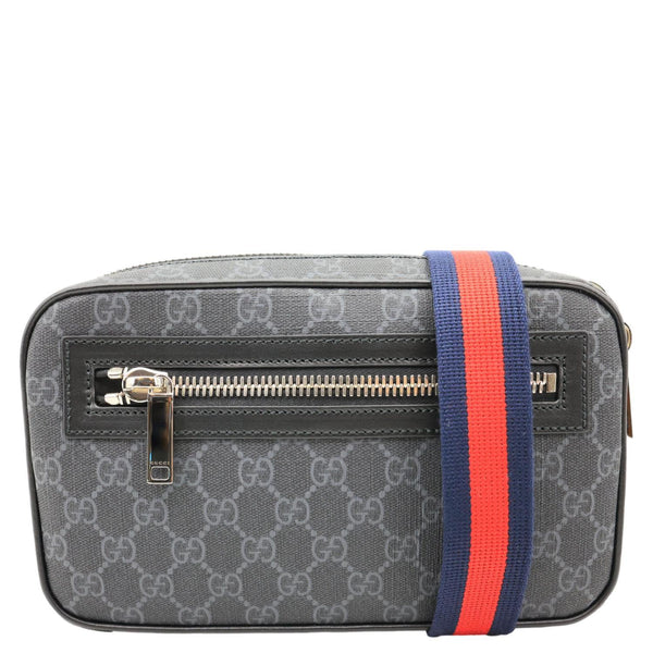 GUCCI GG Supreme Canvas Bumbag Black 792094