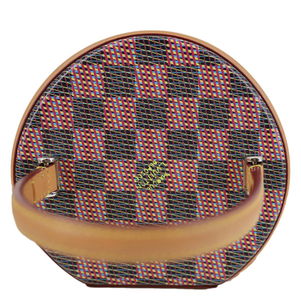 LOUIS VUITTON Cannes LV Pop Canvas Shoulder Bag Brown