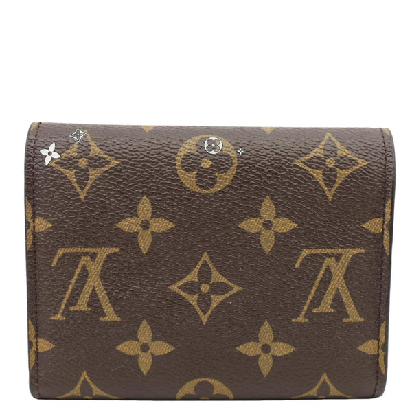 LOUIS VUITTON Christmas Animation Monogram Canvas Wallet Brown