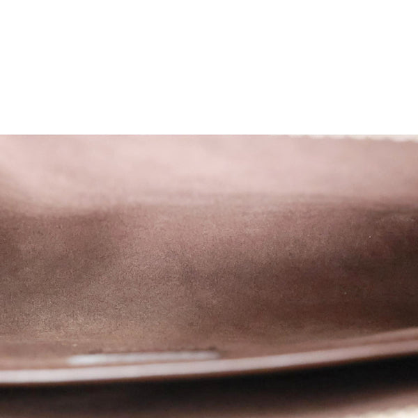 LOUIS VUITTON Saint Louis Damier Ebene Pochette Clutch Bag Brown