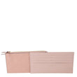LOUIS VUITTON Pochette Monogram Empreinte Leather insert Card Holder Pink