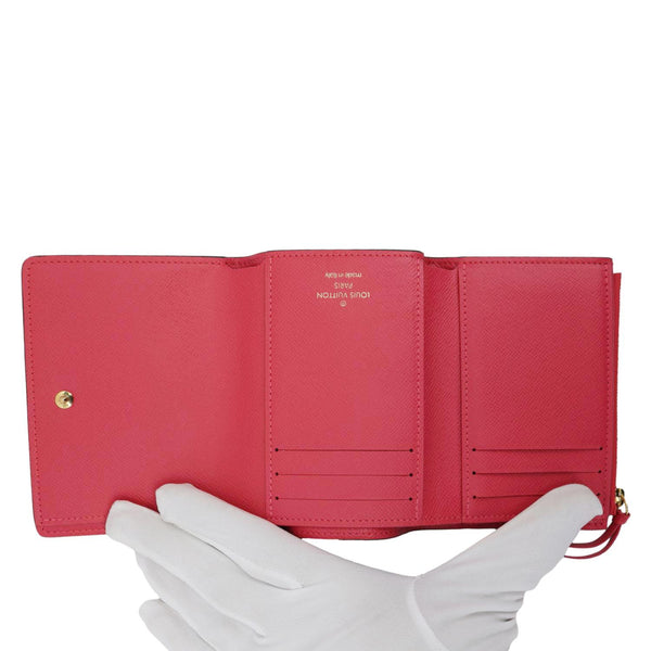 LOUIS VUITTON Christmas Animation Monogram Canvas Wallet Brown