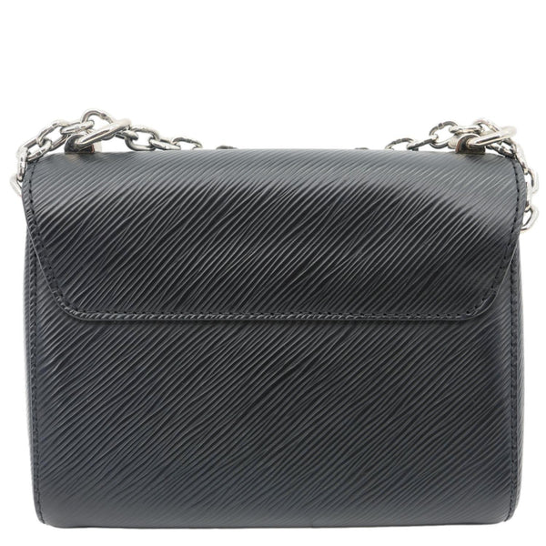 LOUIS VUITTON Twist PM Epi Leather Chain Shoulder Bag Black