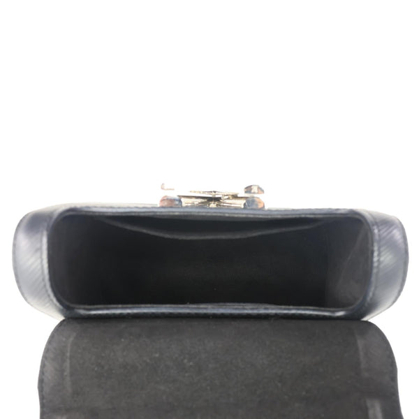 LOUIS VUITTON Twist PM Epi Leather Chain Shoulder Bag Black