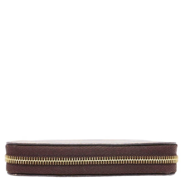 LOUIS VUITTON Damier Ebene Zippy Coin Purse Brown