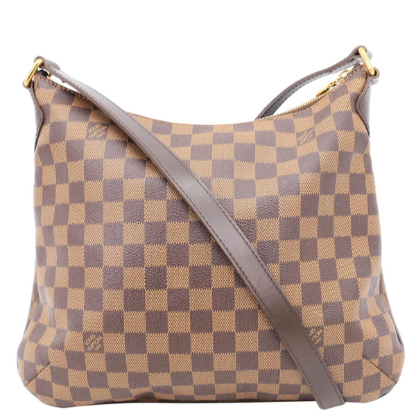 LOUIS VUITTON Bloomsbury PM Damier Ebene Crossbody Bag Brown