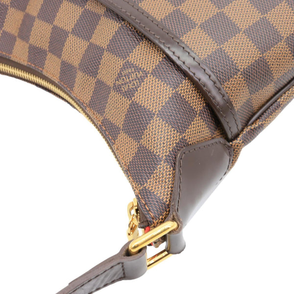 LOUIS VUITTON Bloomsbury PM Damier Ebene Crossbody Bag Brown