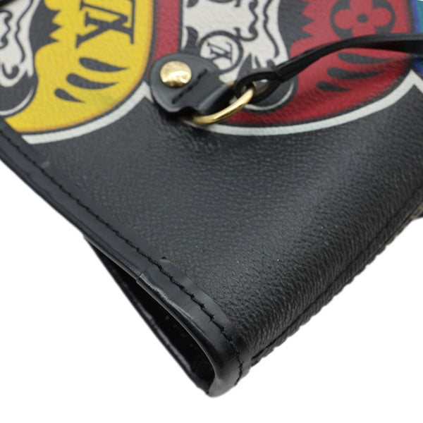 LOUIS VUITTON Neverfull Kabuki MM Monogram Canvas Tote Bag Brown