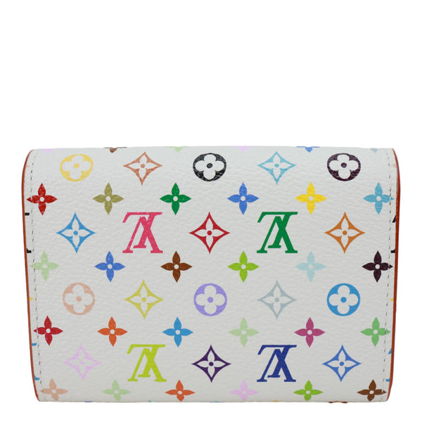 LOUIS VUITTON x TM Rosalie Multicolor Monogram Canvas Coin Purse White