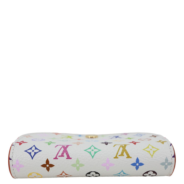 LOUIS VUITTON x TM Rosalie Multicolor Monogram Canvas Coin Purse White