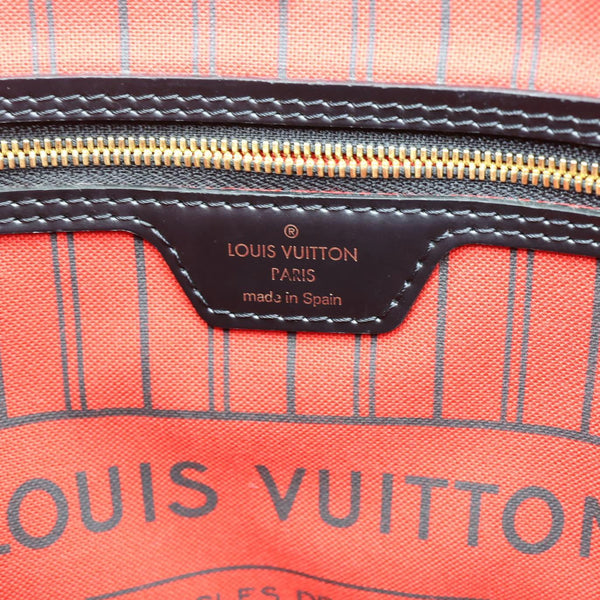 LOUIS VUITTON Neverfull Kabuki MM Monogram Canvas Tote Bag Brown