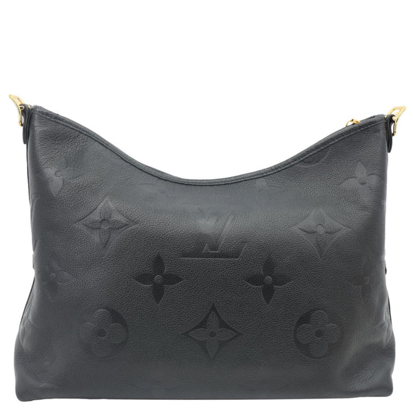 LOUIS VUITTON Carryall MM Monogram Empreinte Leather Shoulder Bag Black