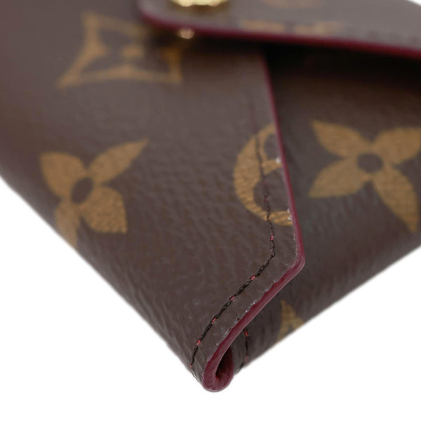 LOUIS VUITTON Kirigami Small Monogram Canvas Pochette Clutch Brown