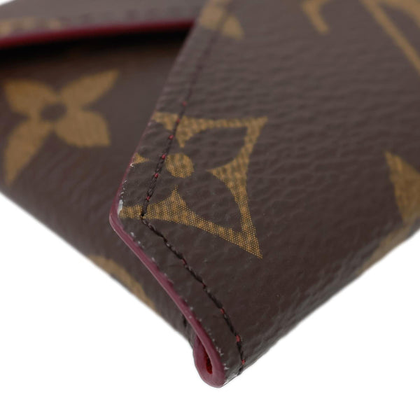 LOUIS VUITTON Kirigami Small Monogram Canvas Pochette Clutch Brown