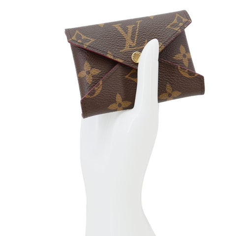 LOUIS VUITTON Kirigami Small Monogram Canvas Pochette Clutch Brown