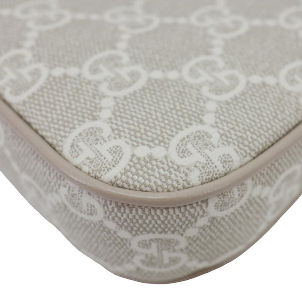 GUCCI Ophidia Mini GG Supreme Canvas Shoulder Bag Beige 764960