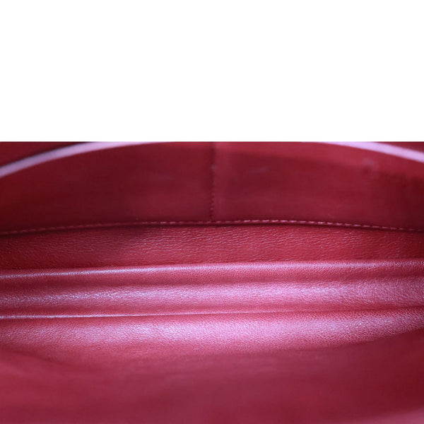 CHRISTIAN DIOR Miss Dior Promenade Cannage Quilted Leather Crossbody Bag Red