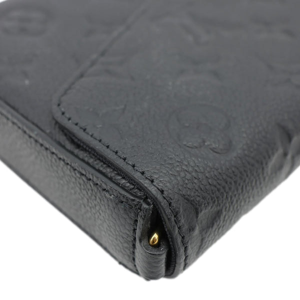 LOUIS VUITTON Felicie Pochette Monogram Empreinte Crossbody Bag Black