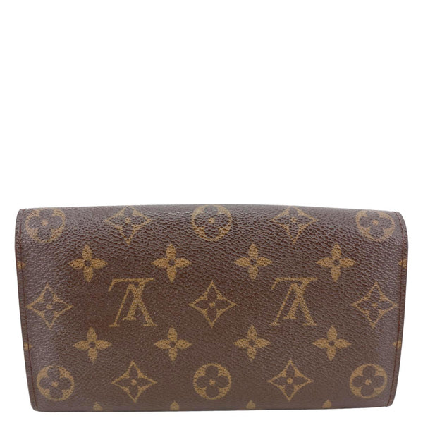 LOUIS VUITTON Sarah Vintage Monogram Canvas Wallet Brown