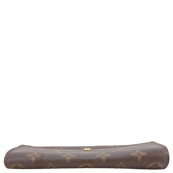 LOUIS VUITTON Sarah Vintage Monogram Canvas Wallet Brown