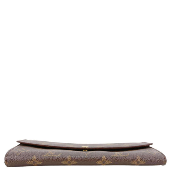 LOUIS VUITTON Sarah Vintage Monogram Canvas Wallet Brown