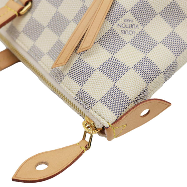 LOUIS VUITTON Iena MM Damier Azur Shoulder Bag Rose Ballerine