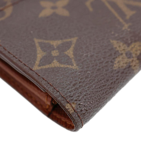LOUIS VUITTON Sarah Vintage Monogram Canvas Wallet Brown