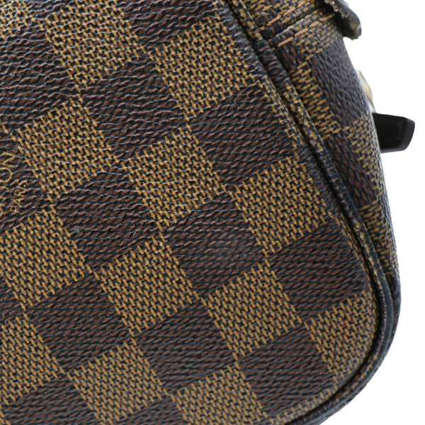 LOUIS VUITTON Cabas Rivington Damier Ebene Shoulder Bag Brown