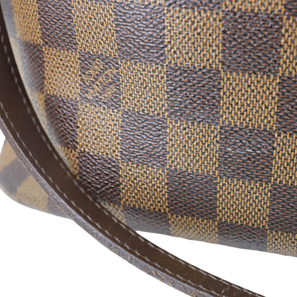 LOUIS VUITTON Cabas Rivington Damier Ebene Shoulder Bag Brown