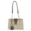 GUCCI Padlock Small GG Supreme Bees Canvas Tote Bag Beige 498156