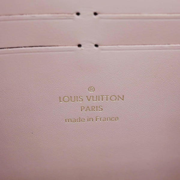 LOUIS VUITTON Croisette Damier Ebene Wallet On Chain Brown