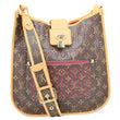 LOUIS VUITTON Perforated Musette Monogram Canvas Crossbody Bag Brown