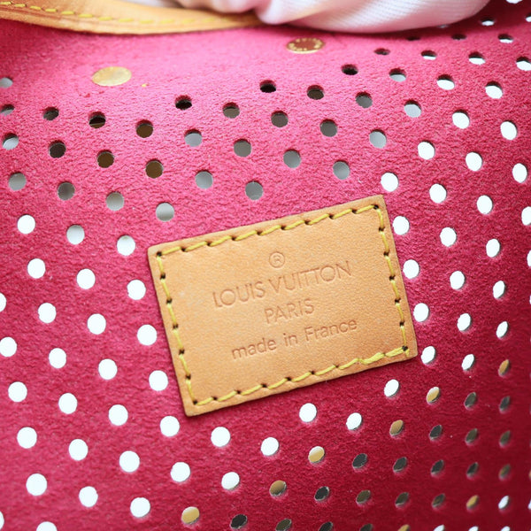 LOUIS VUITTON Perforated Musette Monogram Canvas Crossbody Bag Brown