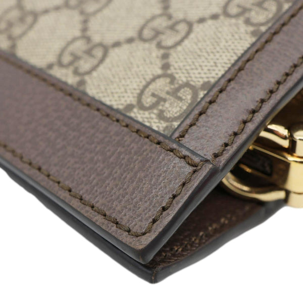 GUCCI GG Ophidia Supreme Canvas Web Chain Shoulder Bag Beige 503877