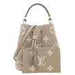 LOUIS VUITTON NeoNoe MM Monogram Empreinte Shoulder Bag Bicolor