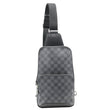 LOUIS VUITTON Avenue Sling Damier Graphite Backpack Bag Grey