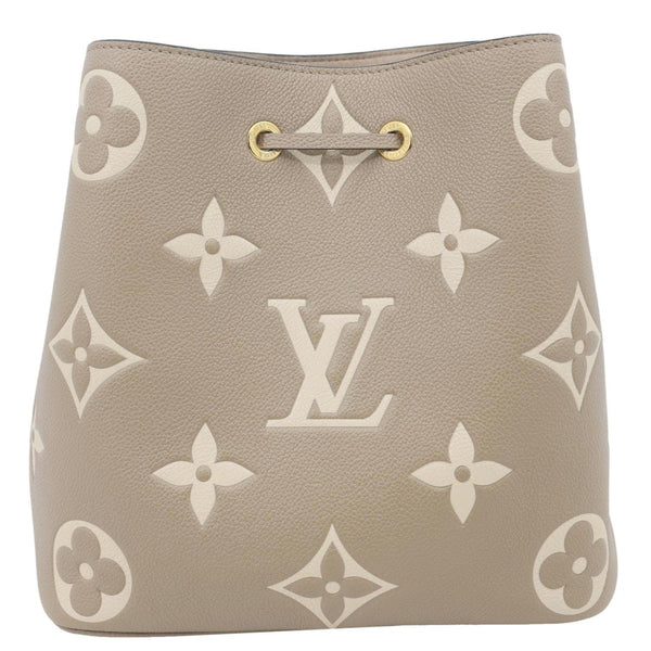 LOUIS VUITTON NeoNoe MM Monogram Empreinte Shoulder Bag Bicolor