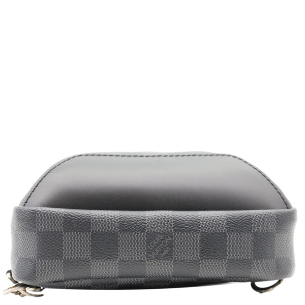 LOUIS VUITTON Avenue Sling Damier Graphite Backpack Bag Grey
