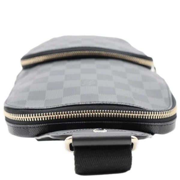 LOUIS VUITTON Avenue Sling Damier Graphite Backpack Bag Grey