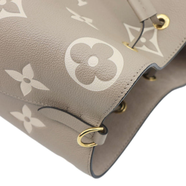 LOUIS VUITTON NeoNoe MM Monogram Empreinte Shoulder Bag Bicolor