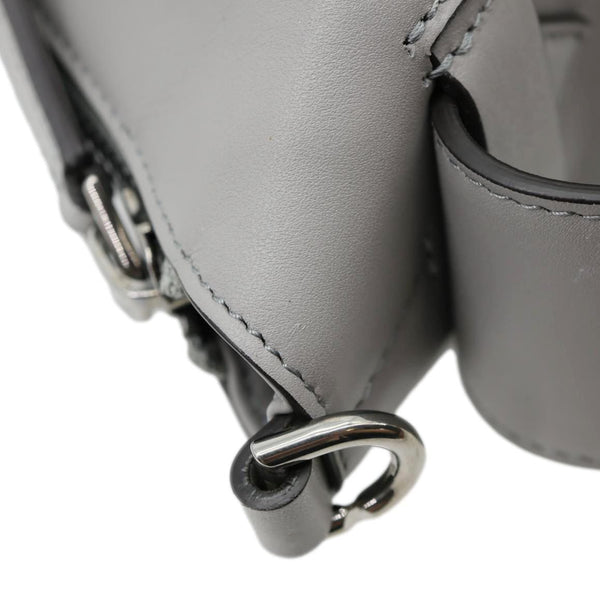 GIVENCHY Antigona Soft Leather Shoulder Bag Gray