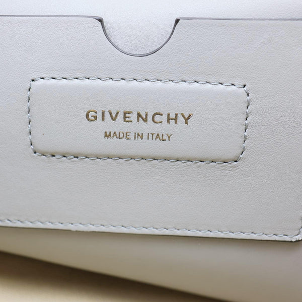 GIVENCHY Antigona Soft Leather Shoulder Bag Gray