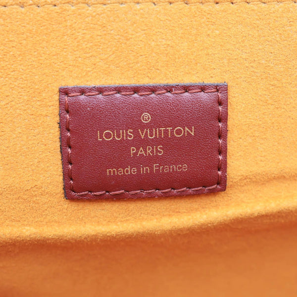 LOUIS VUITTON Braided Metis Pochette Monogram Canvas Crossbody Bag Brown