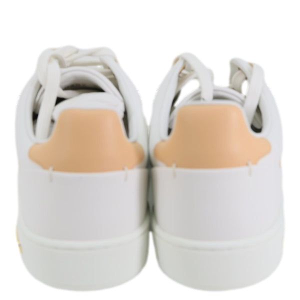 LOUIS VUITTON Frontrow Damier Azur Sneakers White Size 37