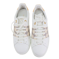 LOUIS VUITTON Frontrow Damier Azur Sneakers White Size 37