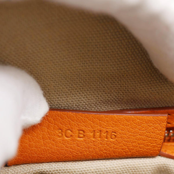 GIVENCHY Antigona Mini Sugar Goatskin Leather Crossbody Bag Orange