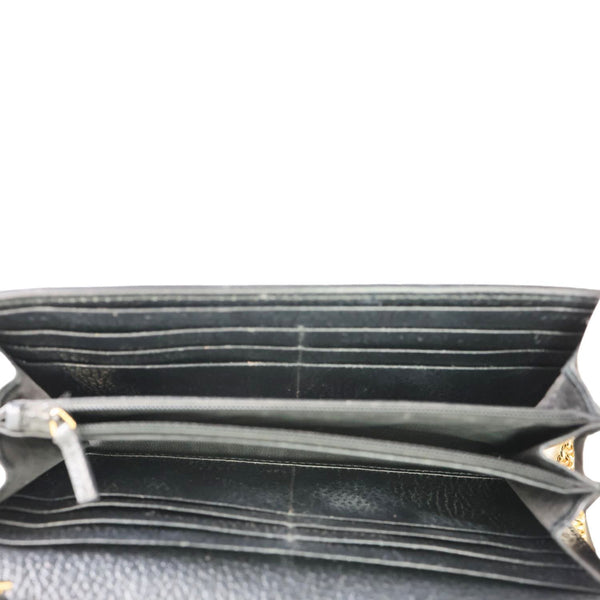 GUCCI Marmont GG Supreme Canvas Wallet On Chain Beige 546585