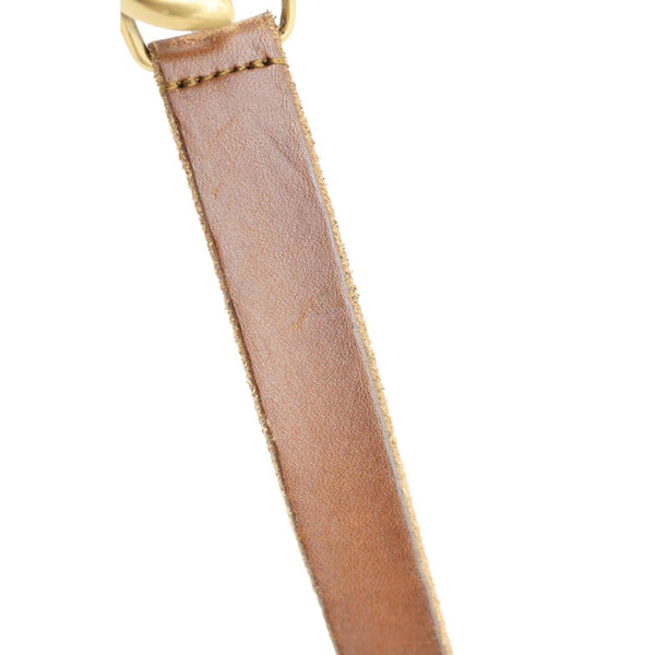 GUCCI GG Marmont Thin Leather Belt Size 90/36 Brown 409417
