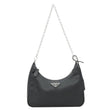 PRADA Re-Edition 2005 Re-Nylon Shoulder Bag Black